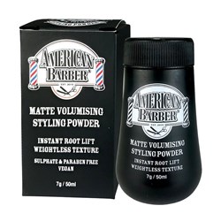 AMERICAN BARBER Matte volumising styling powder